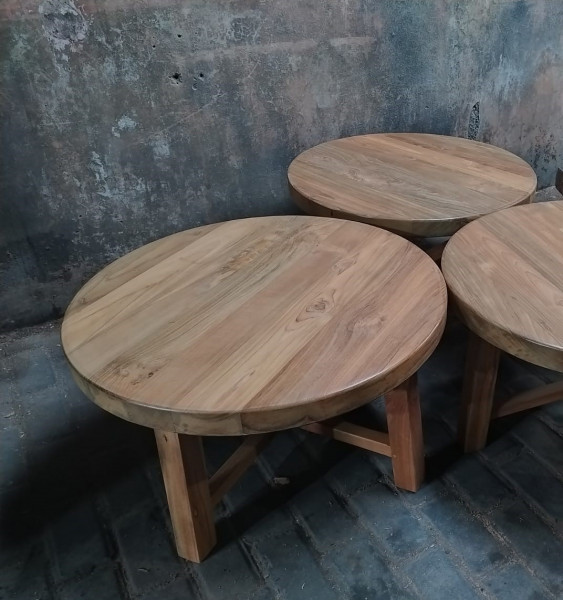 Couchtisch Teak Round