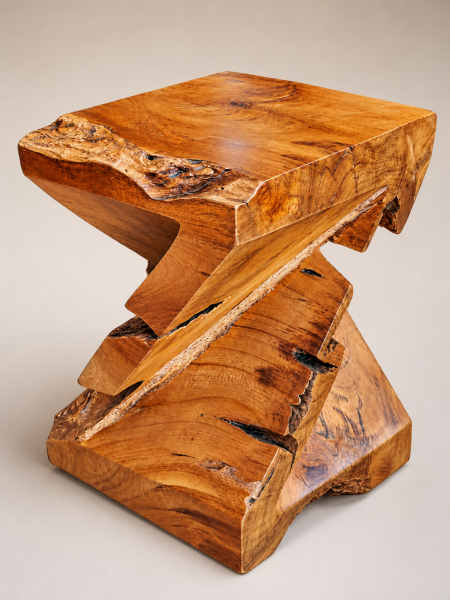 Z Teak Beistelltisch