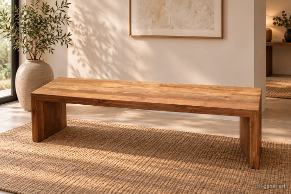 Bank Rustic aus Teakholz