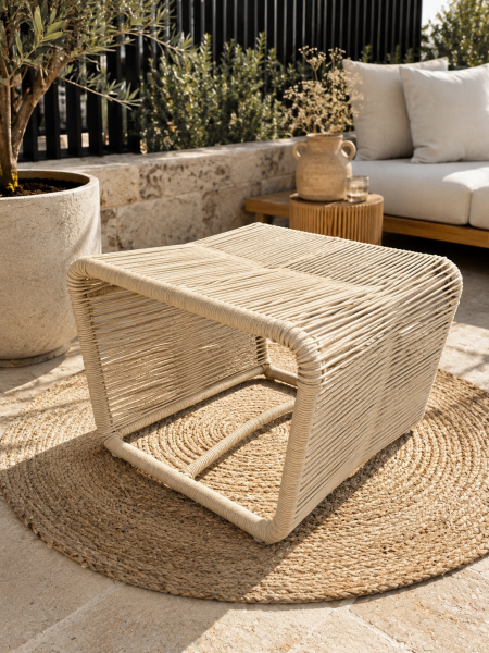 Fußhocker zu Loungestuhl Breeze Armless