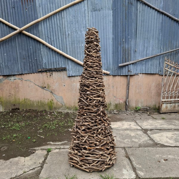 Deko Drift Baum aus Teak