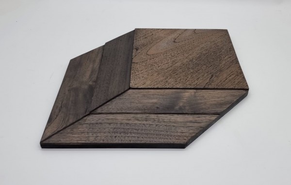 Wandverkleidung Rhombus dark