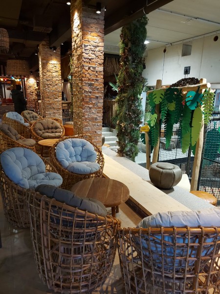Rattan Lounge Sessel Karibik